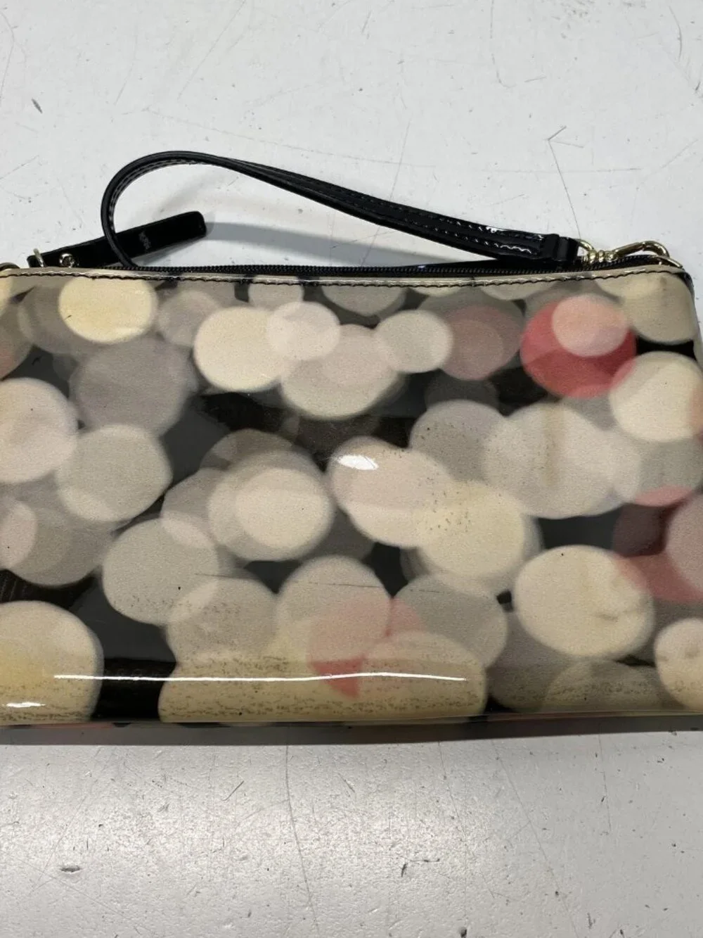 Kate Spade New York Cherry Terrace Festive Bubbles Wristlet